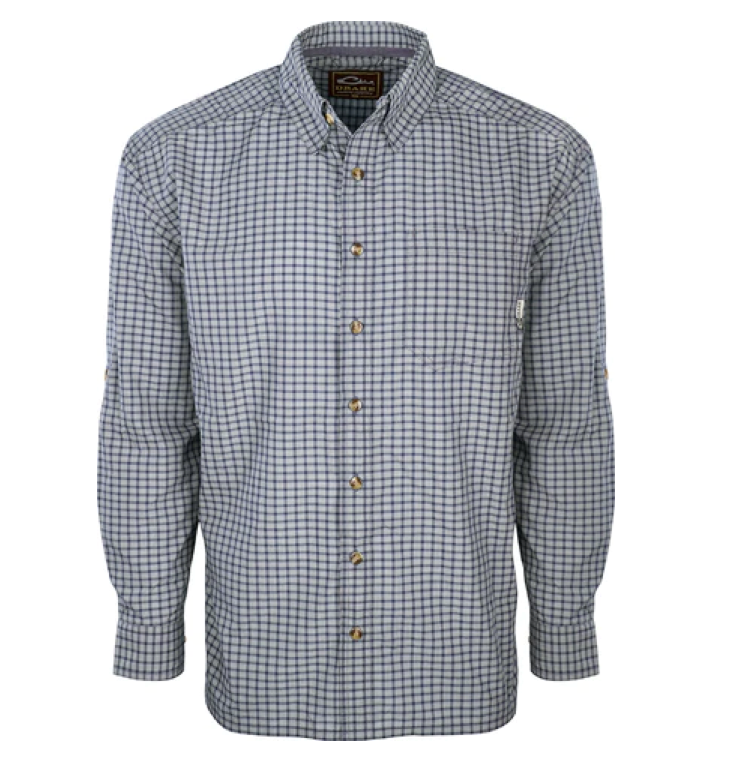 Drake FeatherLite Check Shirt L/S