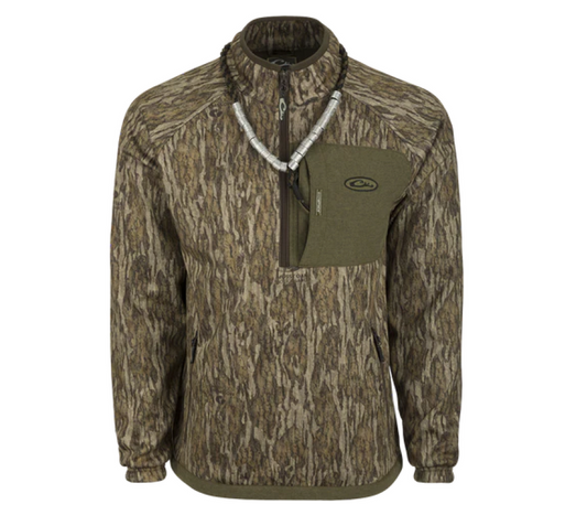 Drake MST Endurance 1/4 Zip Camo Pullover