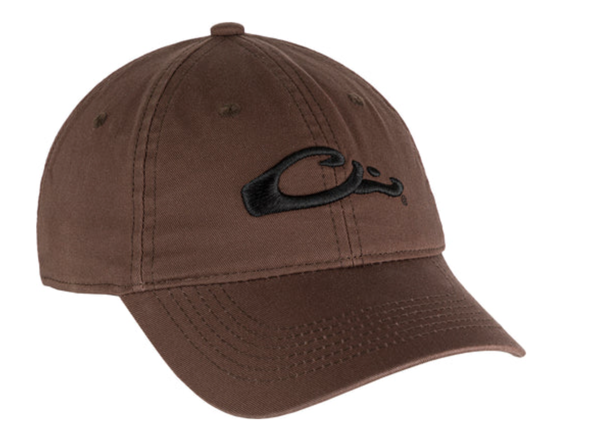 Drake- Cotton Twill Cap- Grey