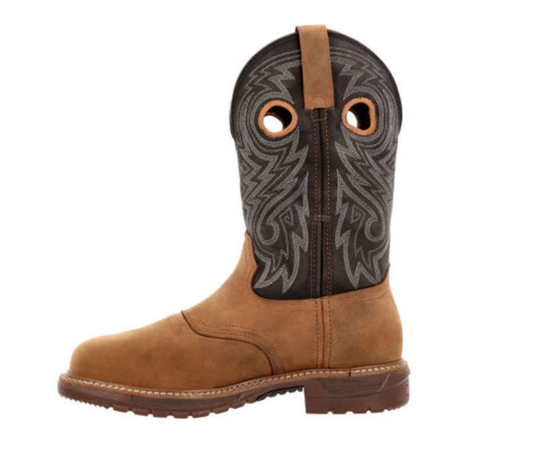 ROCKY ORIGINAL RIDE FLX WATERPROOF COMPOSITE TOE WESTERN BOOT #RKW0391