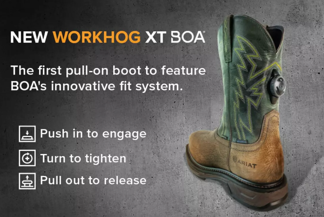 Ariat WorkHog XT BOA Carbon Toe Work Boot