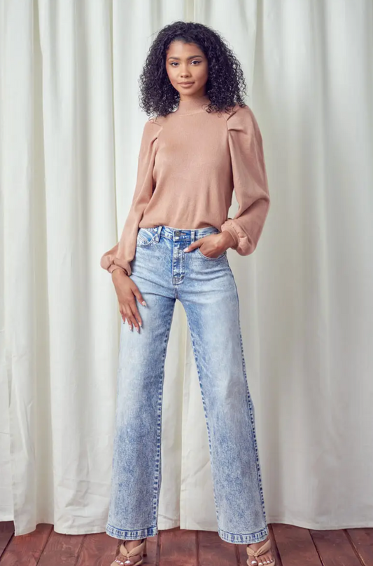 KanCan Medium Wash Flare Jeans