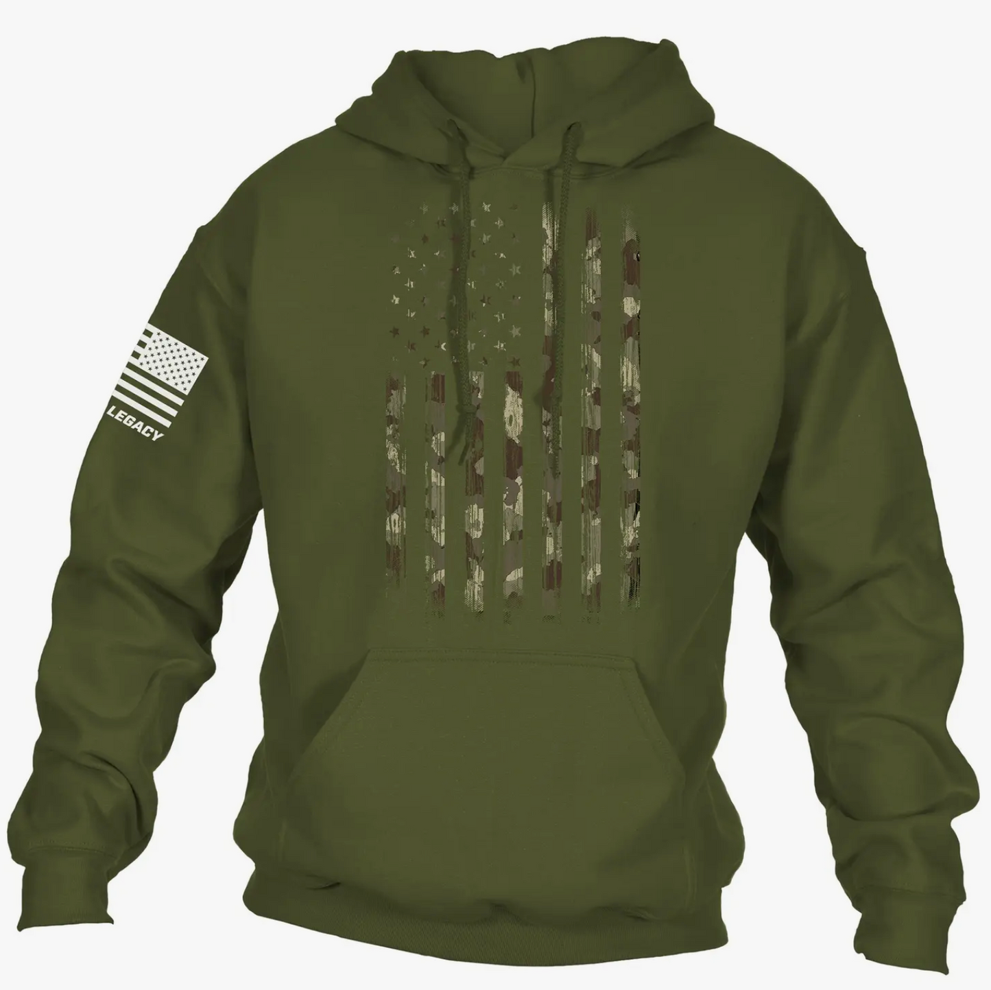 Camo Flag Hunting - Hoodie