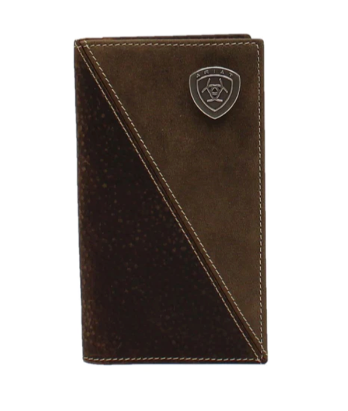 Ariat® Men's Rodeo Design Shield Logo Wallet