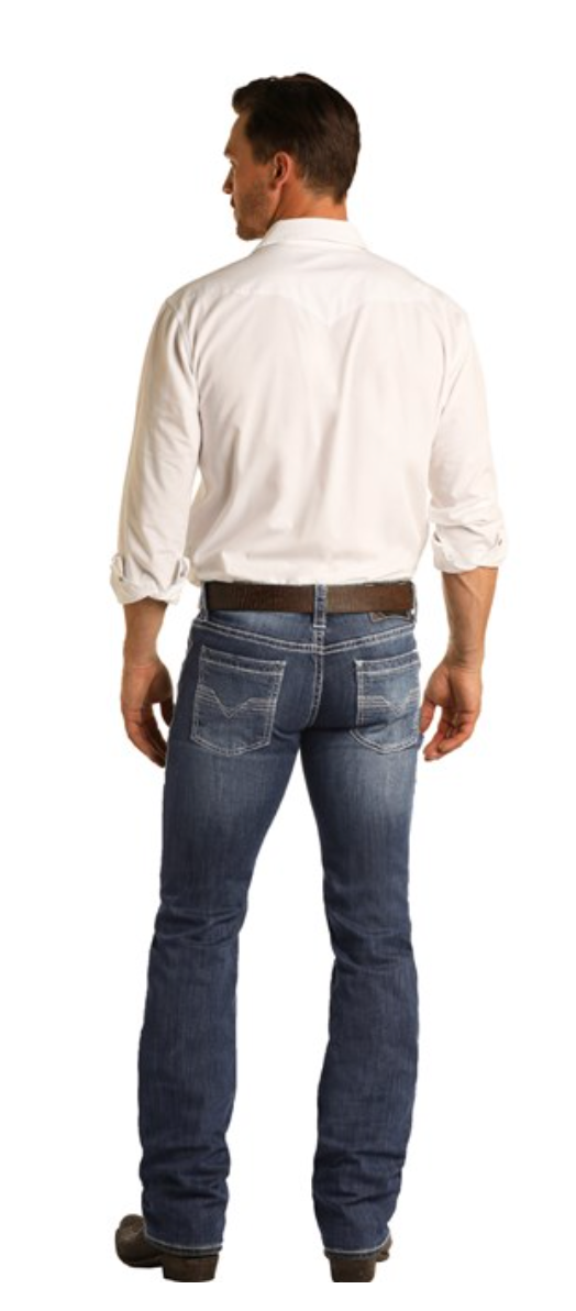 Rock & Roll Denim Mens Reflex Pistol