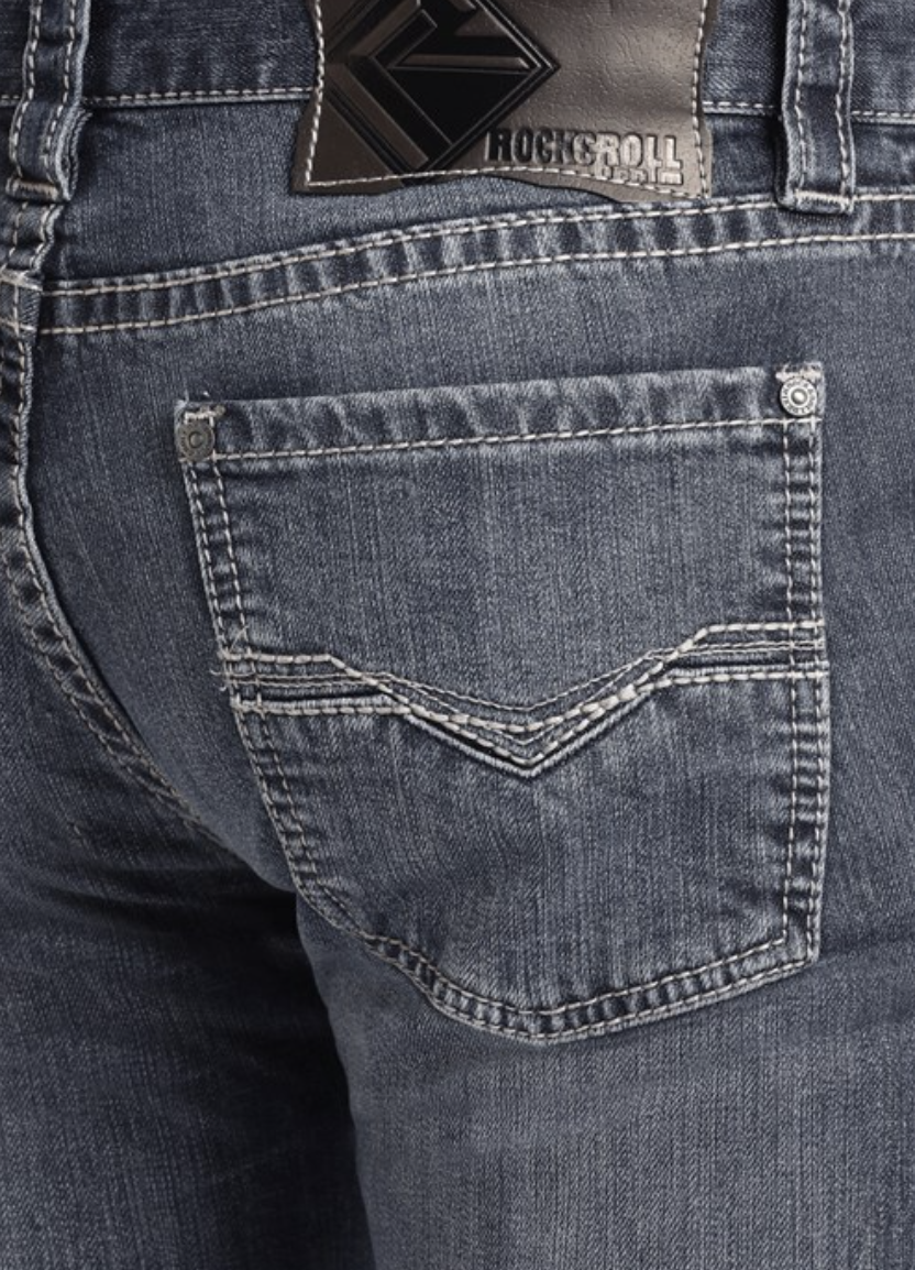 Rock & Roll Denim Mens Reflex Revolver