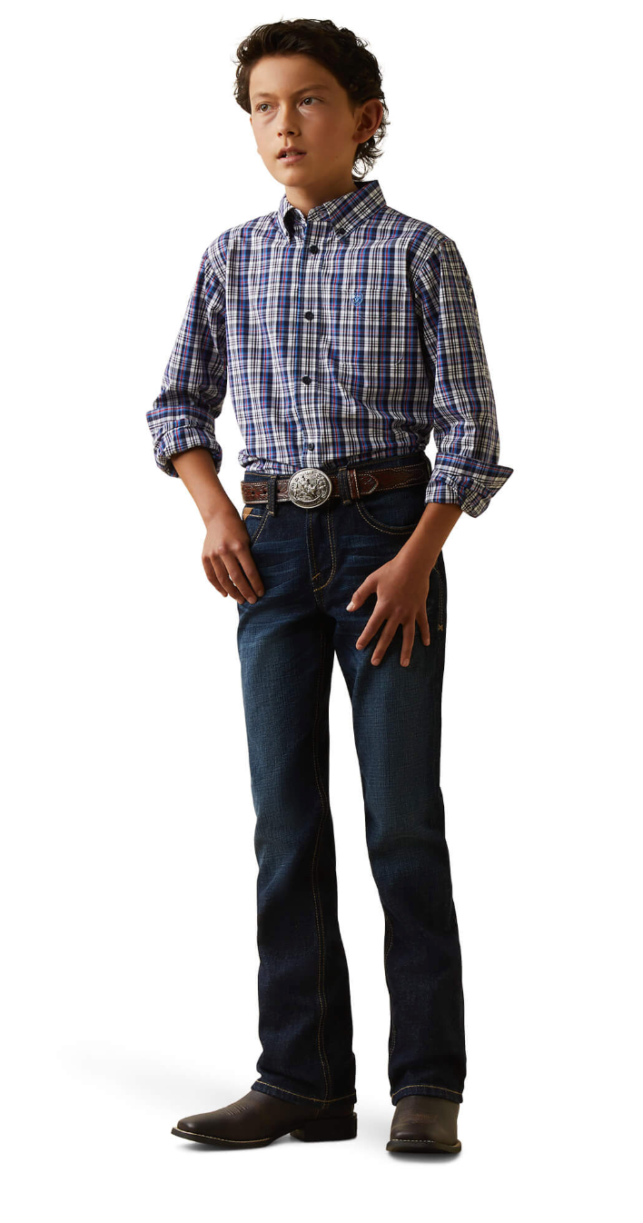 Boys Ariat B5 Slim Trevor Straight Jean