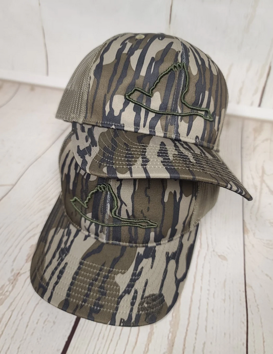 Prep Logo Bottomland Cap with Green Gray