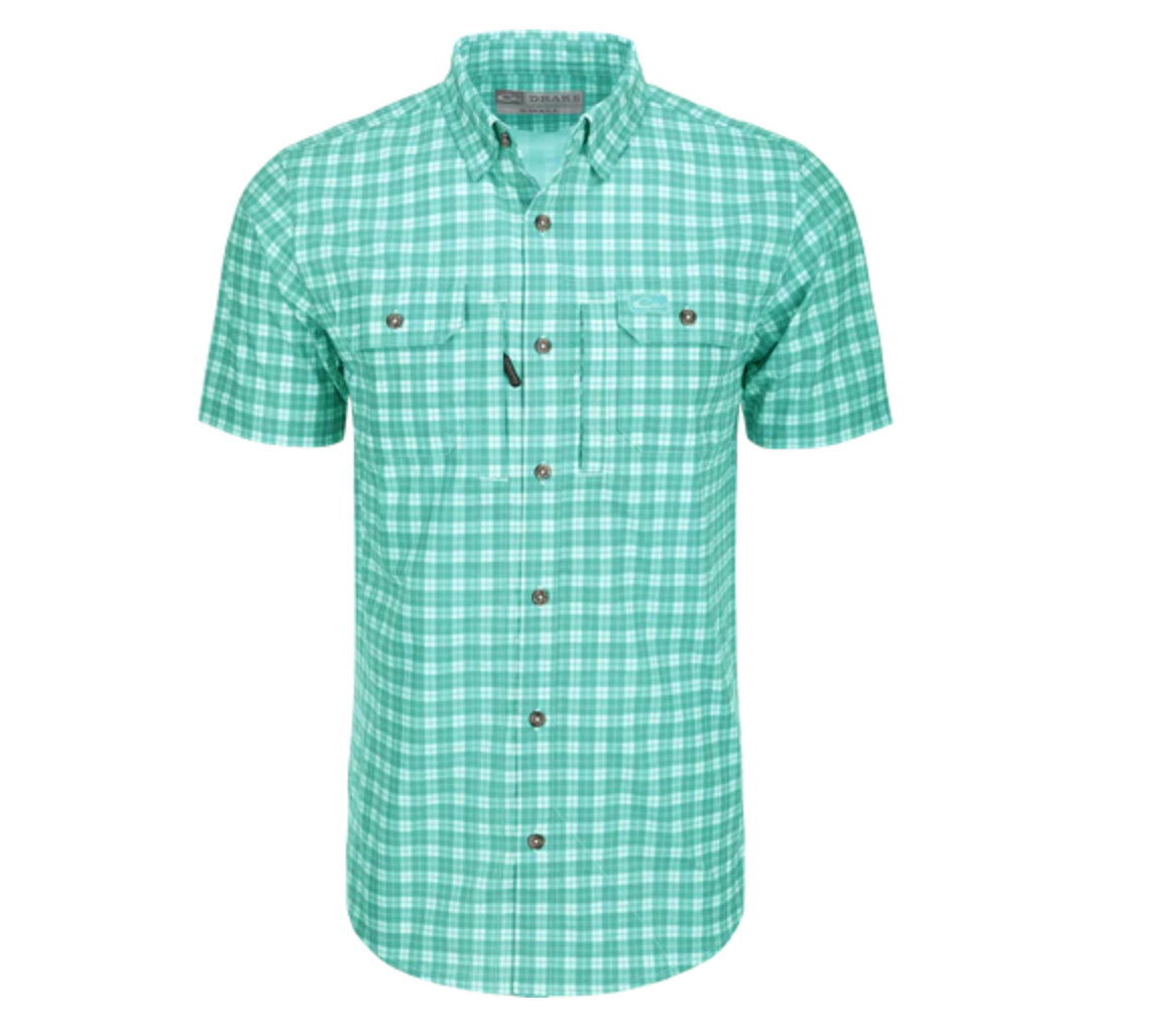 Drake Hunter Creek Check Plaid Shirt S/S