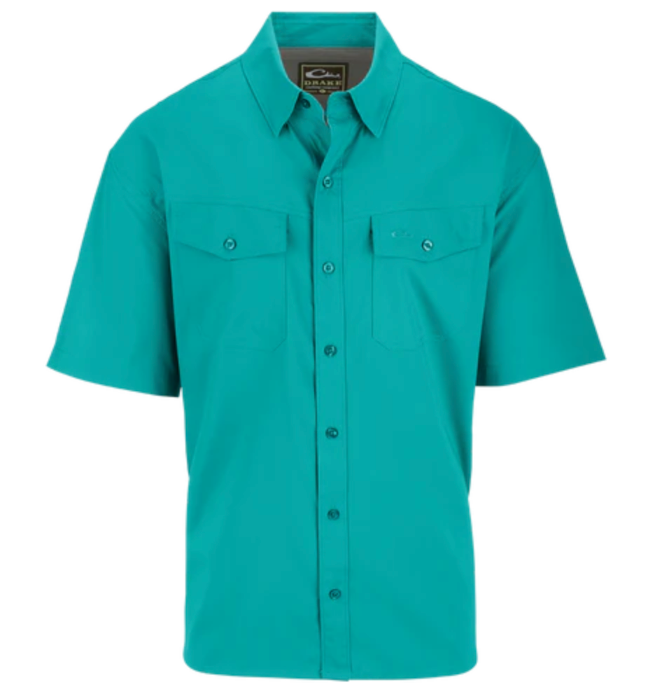 Drake Traveler's Solid Dobby Shirt S/S