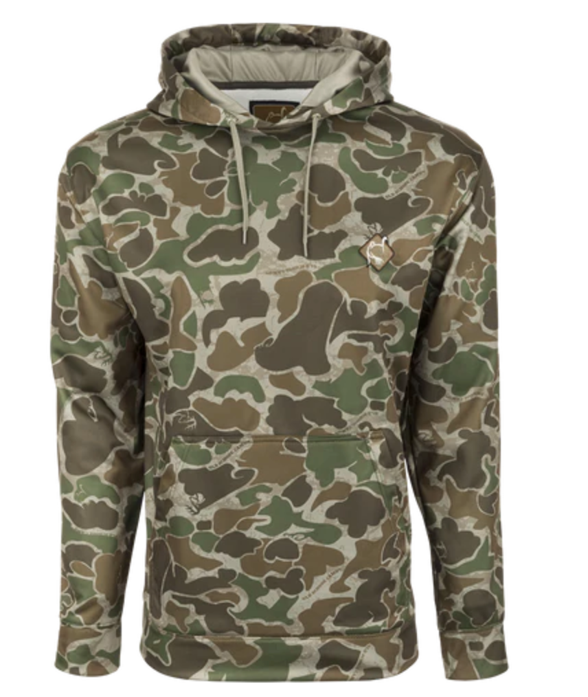 Drake Ol' Tom Camo Performance Hoodie