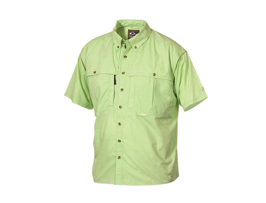 Drake - DS1001-KIW - Cotton Wingshooter's Shirt with Staycool Fabric S/S